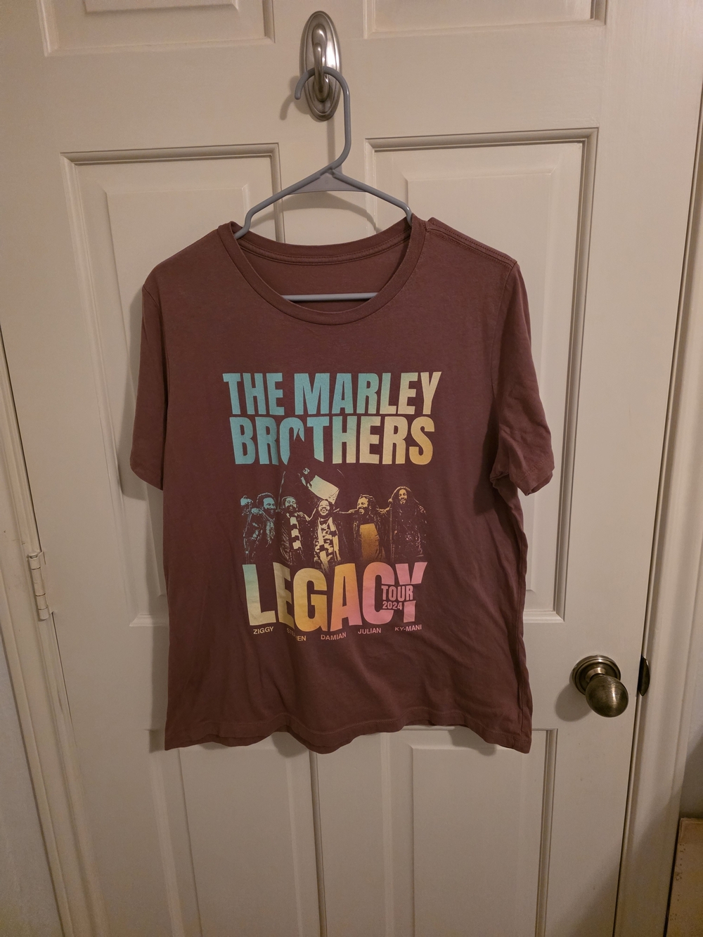 The Marley Brothers Legacy Tour 2024 Adult T-Shirt - Medium